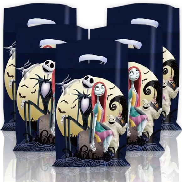 🆕 Two 10-pack Disney Nightmare before Christmas Trick or Treat Goodie Bags - Picture 1 of 3